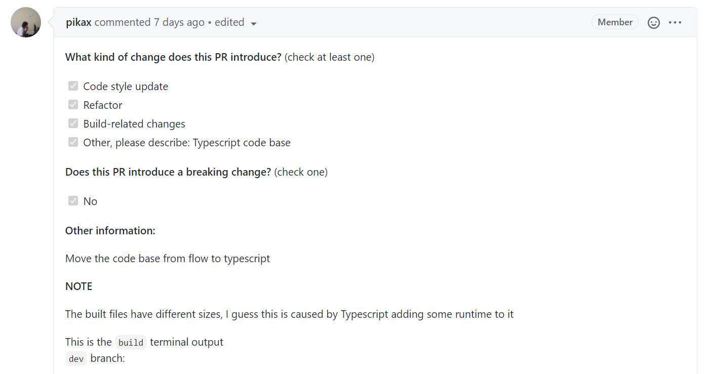 Vue2 核心成员战斗力：几天内把 Flow 重构为 TypeScript！